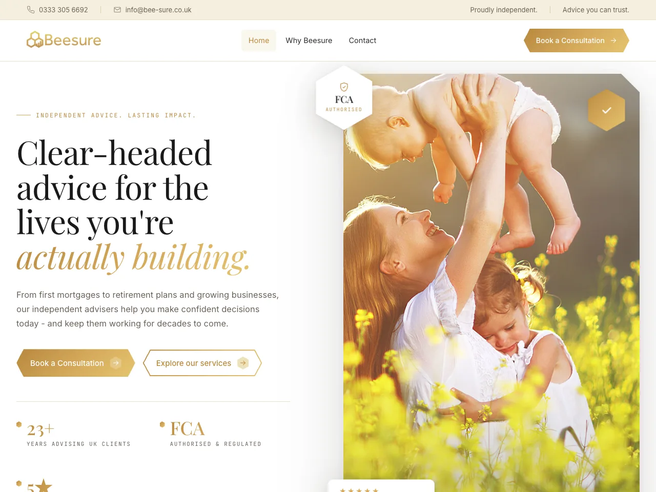 Beesure - Whole-of-market financial, mortgage and business advice from a Newport family firm