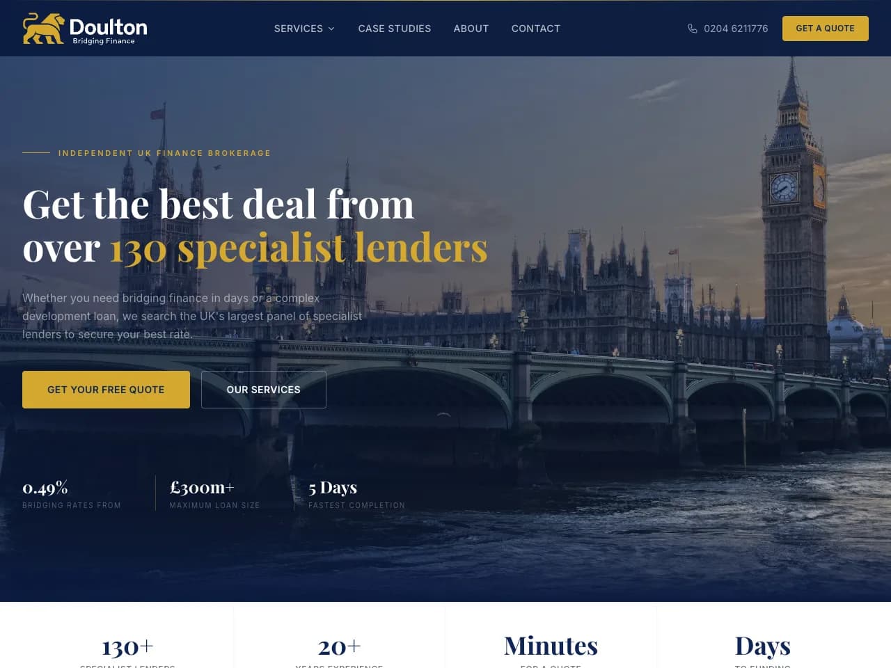 Doulton Bridging Finance - Finance brokerage