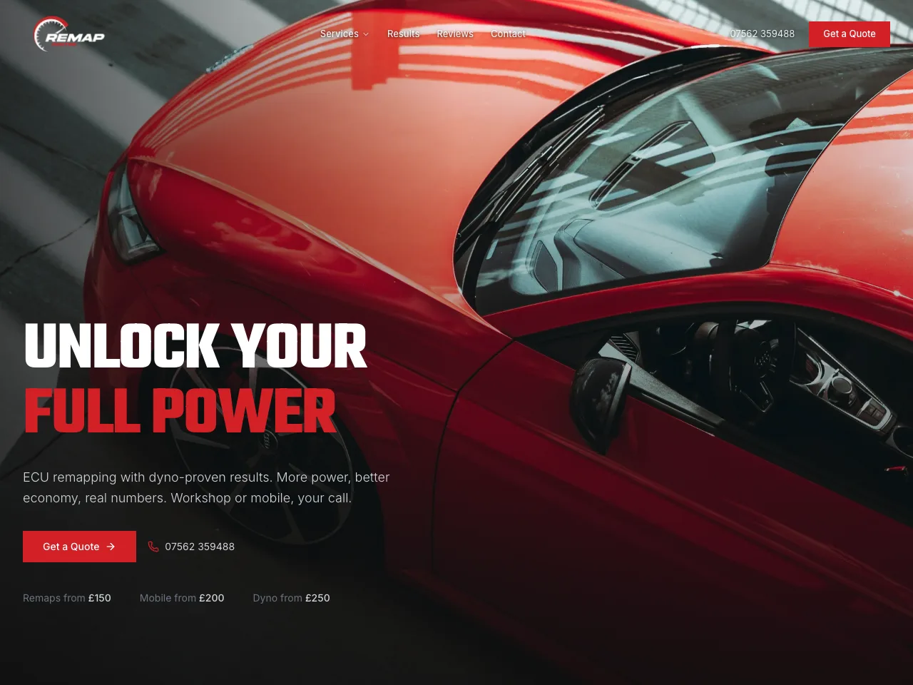 Remap Centre - ECU remapping