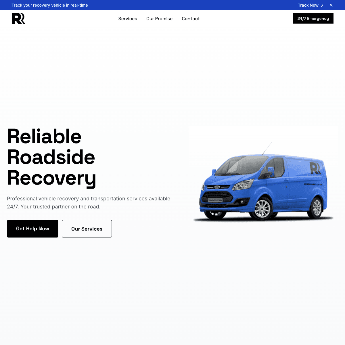 RRR Recovery 24/7 Vehicle Recovery Service