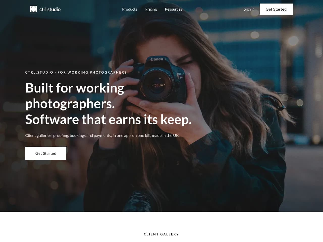 ctrl.studio website