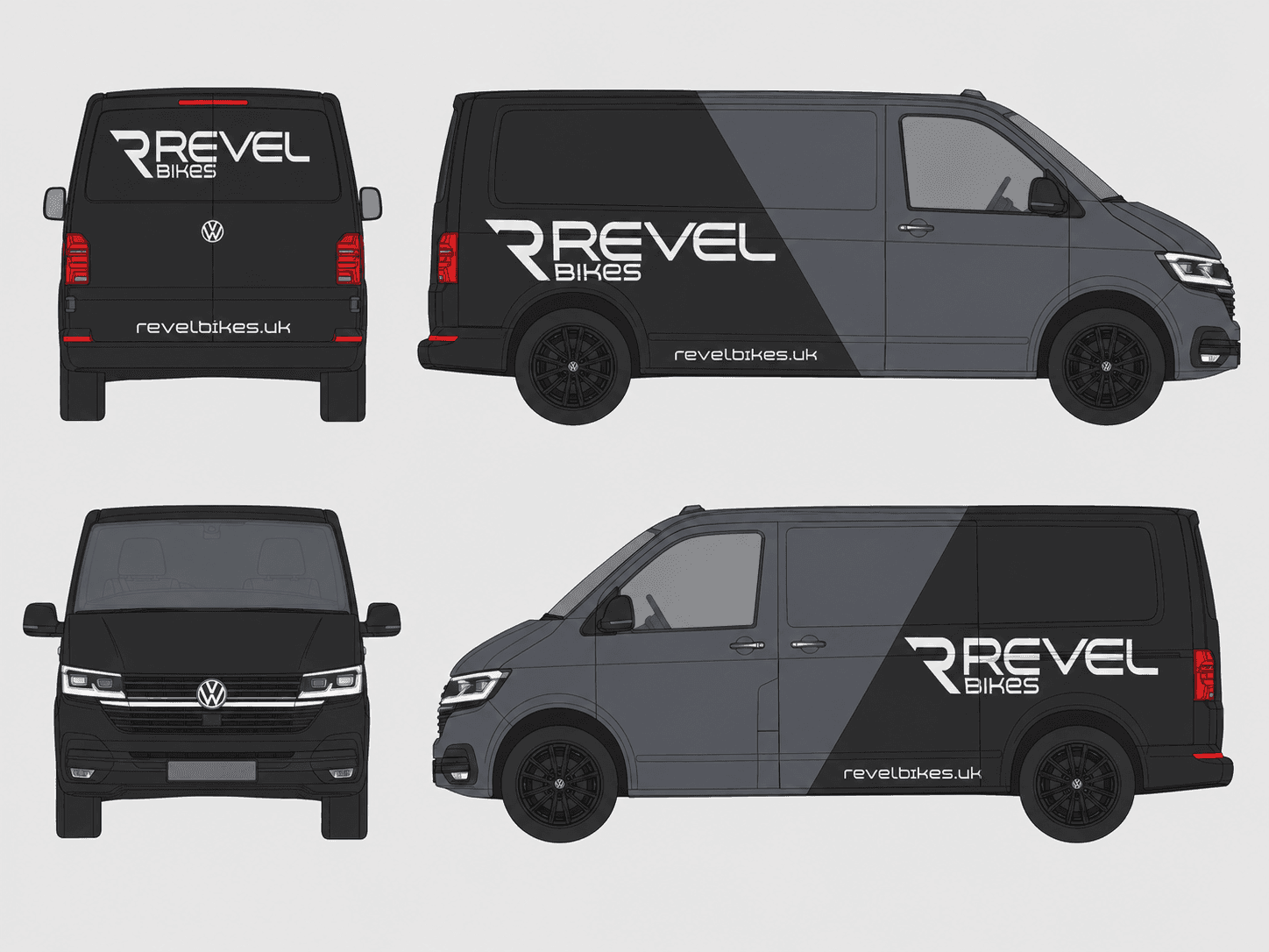 Revel Bikes - Van graphics