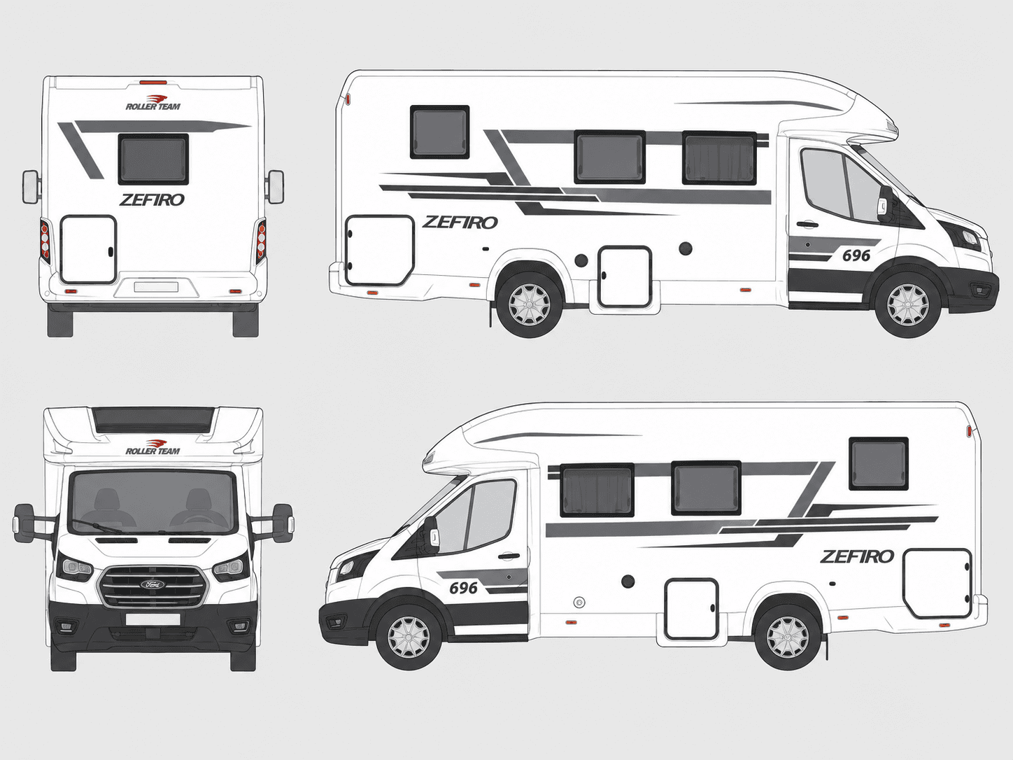 Roller Team - Motorhome graphics